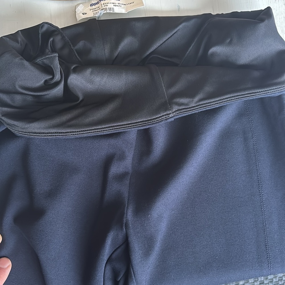 Lysse Pants, NWT, Ponte Legging, Midnight Navy, Pull On Stretch, Size Medium - Picture 7 of 10